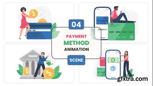 Videohive Payment Method Illustration Animation Scene 53299602