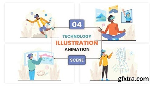 Videohive Technology Illustration Animation Scene 53299022