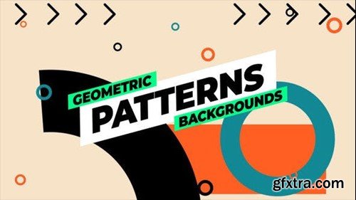 Videohive Geometric Patterns Backgrounds 53351556