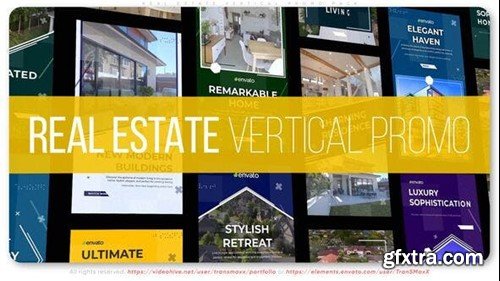 Videohive Real Estate Vertical Promo Pack 53354532