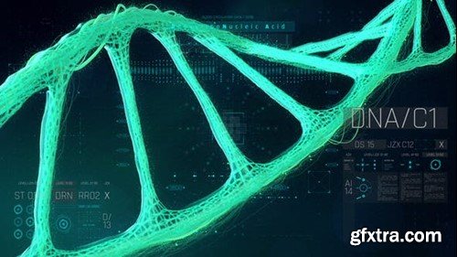 Videohive HUD Medical DNA2 53348925