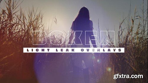 Videohive Light Bokeh Particles Color Overlay V2 53353761