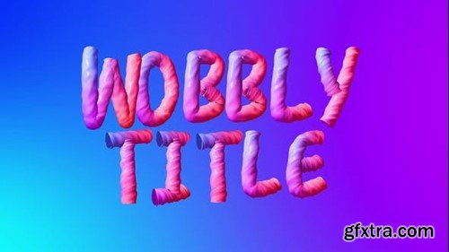 Videohive Wobbly Title 53330456