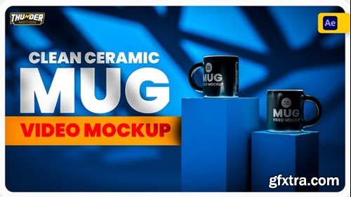 Videohive Clean Ceramic Mug Mockup 53326966