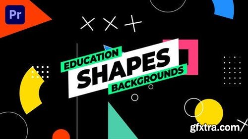 Videohive Education Shapes Backgrounds 53297972