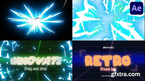 Videohive Retrowave Logo for After Effects 53312929