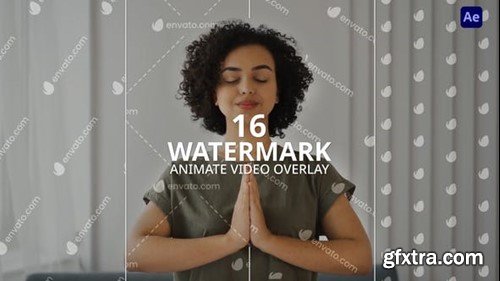 Videohive Animate Watermark Video Overlay 53294544