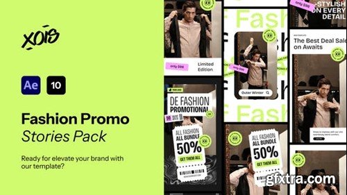 Videohive Fashion Promo Stories Pack 53349622