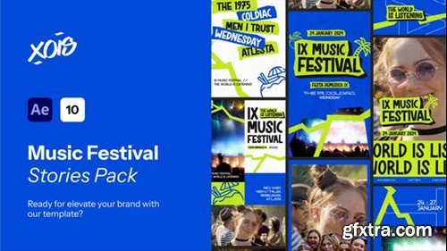 Videohive Music Event Stories Pack 53354004