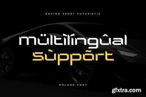 Noland - Sport Futuristic Font UNS62BZ