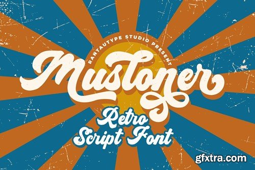 Musloner Bold Retro Font 239XKCN