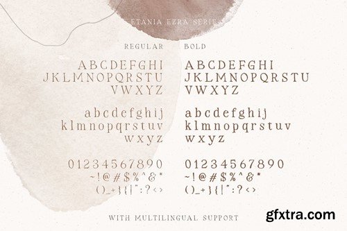 Etania & Ezra - Organic Font Duo U7VQP6W