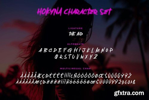 Hockyna Marker Font KQELW7P