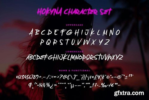 Hockyna Marker Font KQELW7P