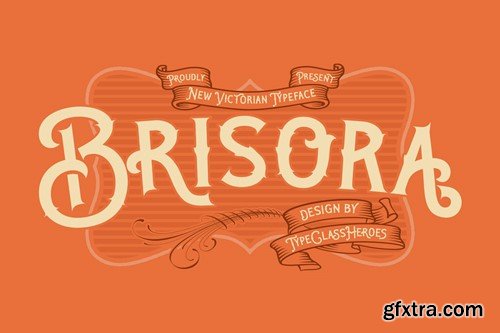 Brisora Victorian Typeface 2HQMJ69