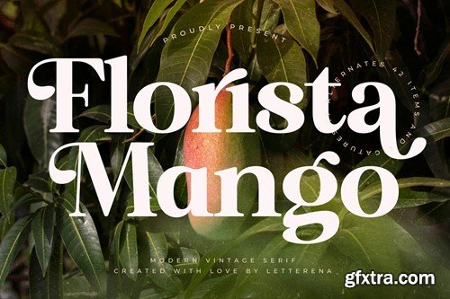 Florista Mango Modern Vintage Serif PMEUV4L