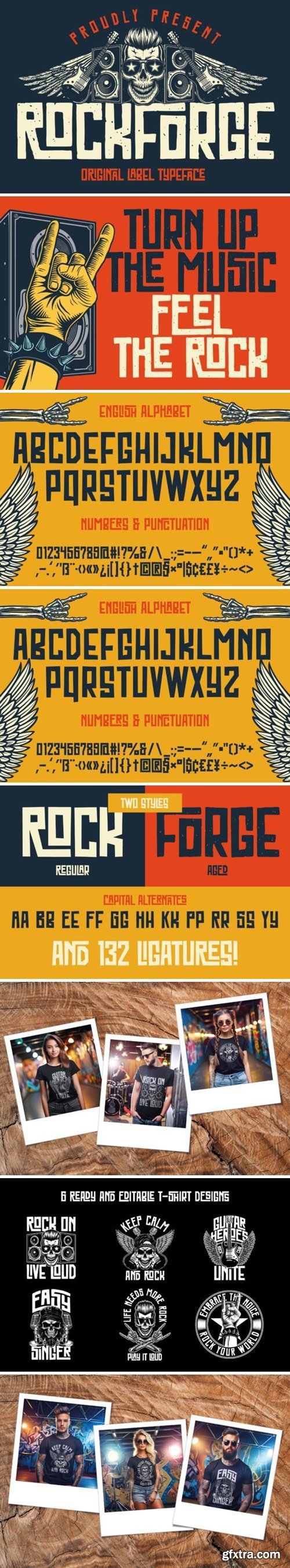 CM - Rockforge Label Font 280095831