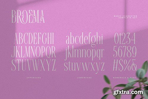 Broema Typeface ADTJU88