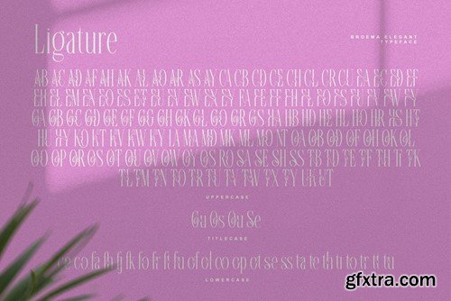 Broema Typeface ADTJU88