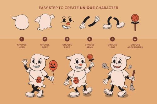 Halloween Character Creator Kit