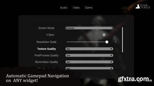 Ascent UI Tools - Gamepad Navigation & UI Framework 5.4