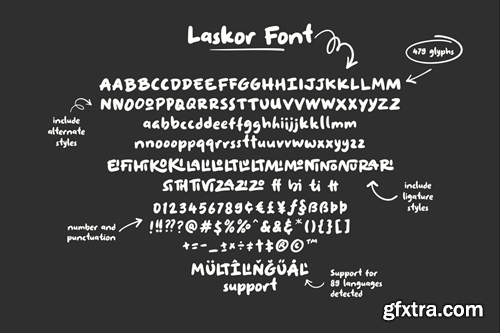 Laskor Handwriting XPKQ4A2