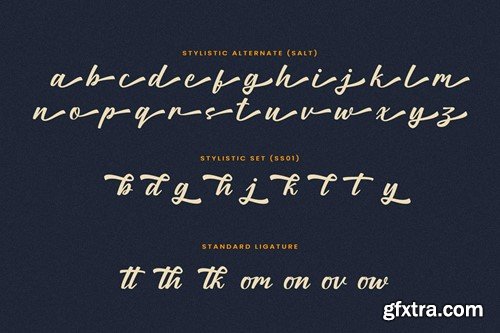 Frethyna - Script Font HPRKAJG