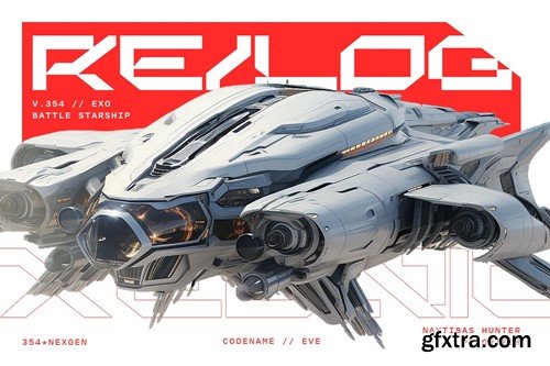 Xeonic - Futuristic Display Typeface DDUYBKL