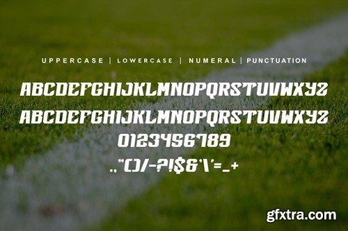 Garveno Sport Font and Modern Font R6ARYLB