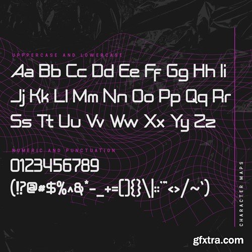 Astraneo - Modern Futuristic Font PQSYWXS