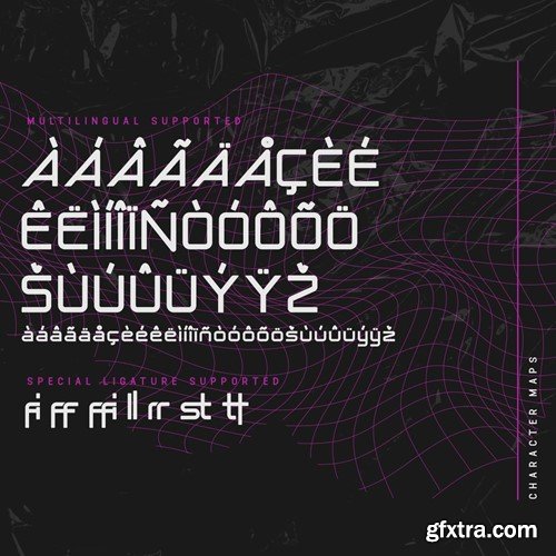 Astraneo - Modern Futuristic Font PQSYWXS