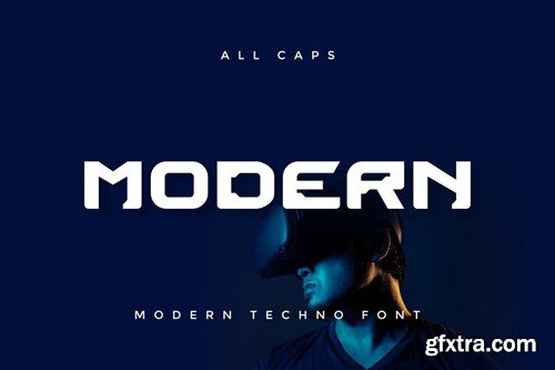 Boxero - Modern Futuristic Font 8QWP3TD