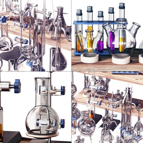 Chemistry dishes n2 / Chemistry laboratory glassware No. 2