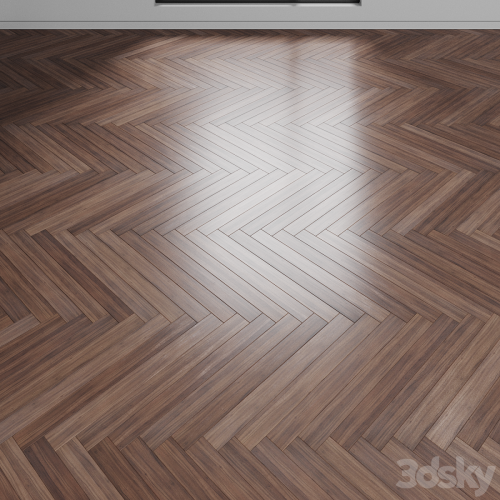 Oak parquet board 04 (wood floor set)