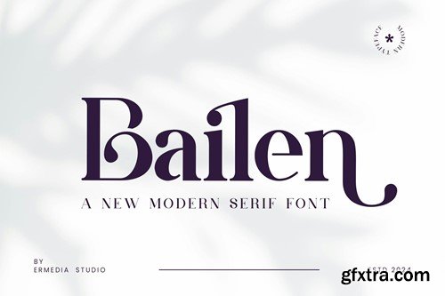 Bailen Serif Font TCH5RCU