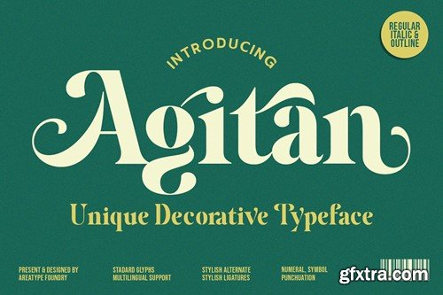 Agitan - Modern Luxury Serif NX66ZPP