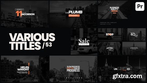 Videohive Various Titles 53 53353653