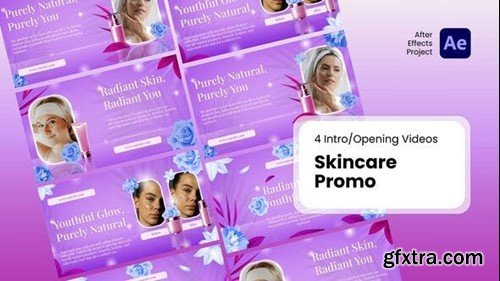 Videohive Promotional Intro - Skincare Promo After Effects Project Files 53345327