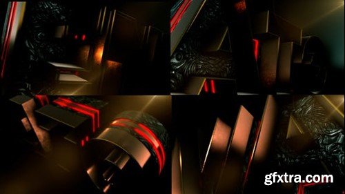 Videohive Trailer Gold Dark opener 53386318