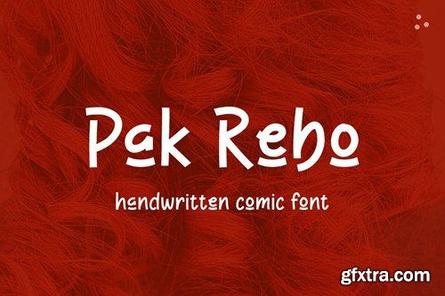 Pak Rebo - Comic Font 26BGYLB