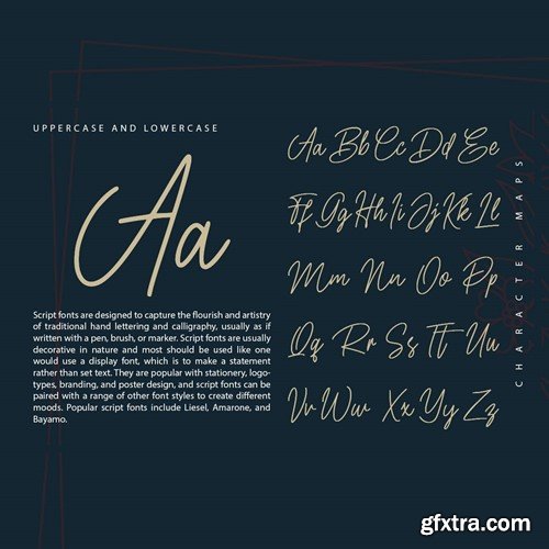 Doria Signature - A Modern Signature Typeface J3R6H6J