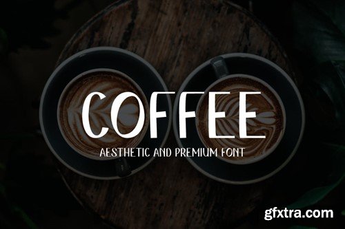 Coffee Sroglon - Aesthetic & Premium Font W4DPVKG