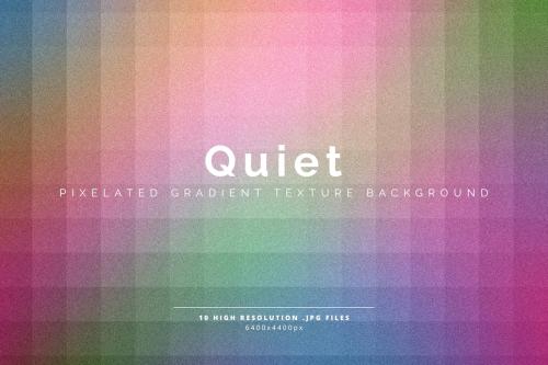 Quiet Pixelated Gradient Texture Background