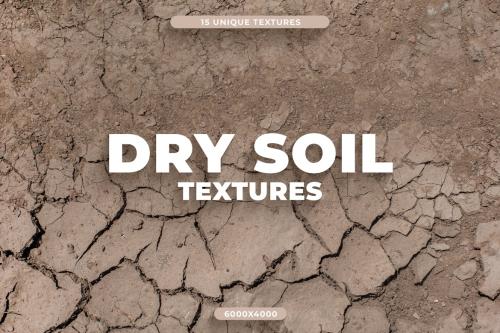15 Dry Soil Textures