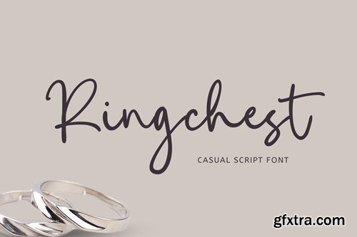 Ringchest - Casual Script Font 86TRF8F