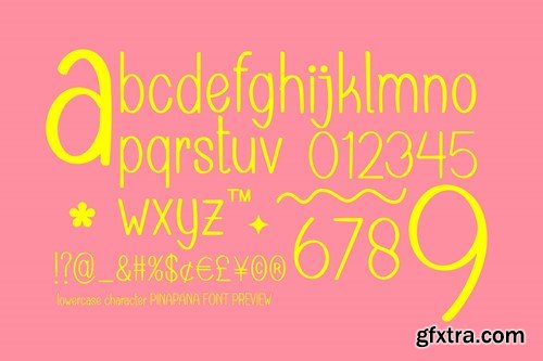 PinaPana - Summer Thin Handwritten Font AXM6KMB