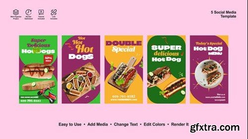 Videohive Hot Dog Instagram Reels 53395032