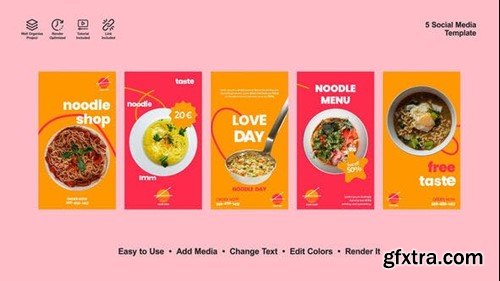 Videohive Noodle Instagram Stories 53395123