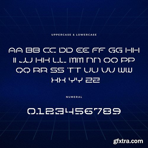 Nexion - A Modern Futuristic Font EXV5AKY