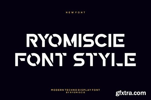 Pargoy - Modern Techno Display Font 9A3TYV6